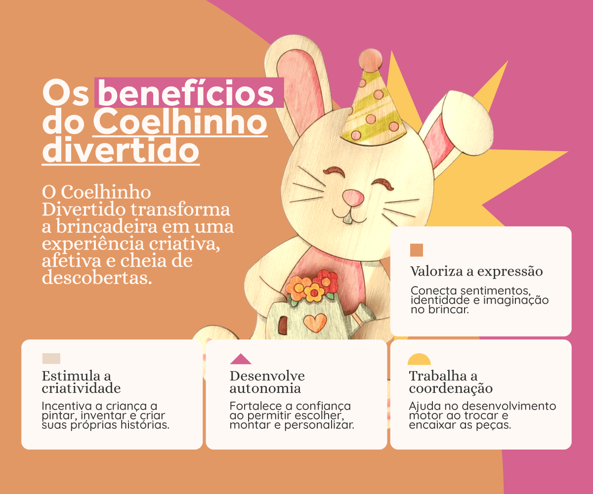 Banner benefcios coelhinho mobile e desktop